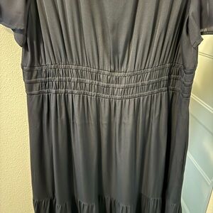 Quince Navy Maxi Dress